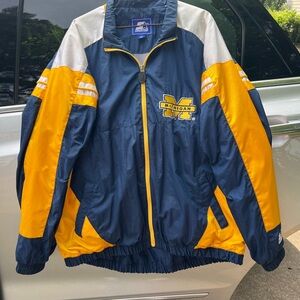Michigan Wolverines Blue and Yellow Jacket